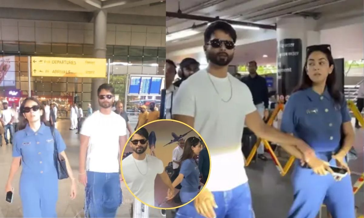 Shahid Kapoor Calls Mira “Jaanu” at Airport, Fans Divided Over the Cute Moment