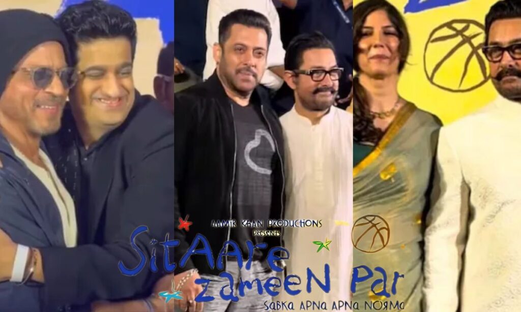 Sitaare Zameen Par Premiere: Aamir Khan and Salman Khan’s Fun Moments