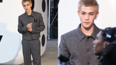 Thai Star Fourth Nattawat Stuns at Louis Vuitton Men’s SS26 Show in Paris