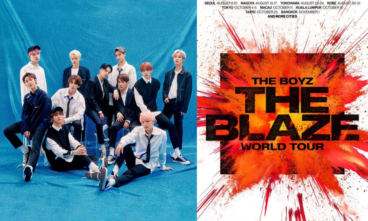 The Boyz Announce ‘THE BLAZE’ World Tour with 9 Members Amid Military Duty and Scandal