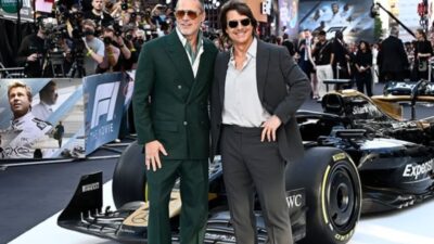 Tom Cruise and Brad Pitt Reunite at F1 London Premiere, Sending Fans into Frenzy After 24 Years