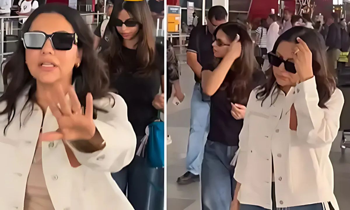 Was Gauri Khan upset with the paparazzi? She stopped them from clicking pictures of her daughter Suhana Khan.