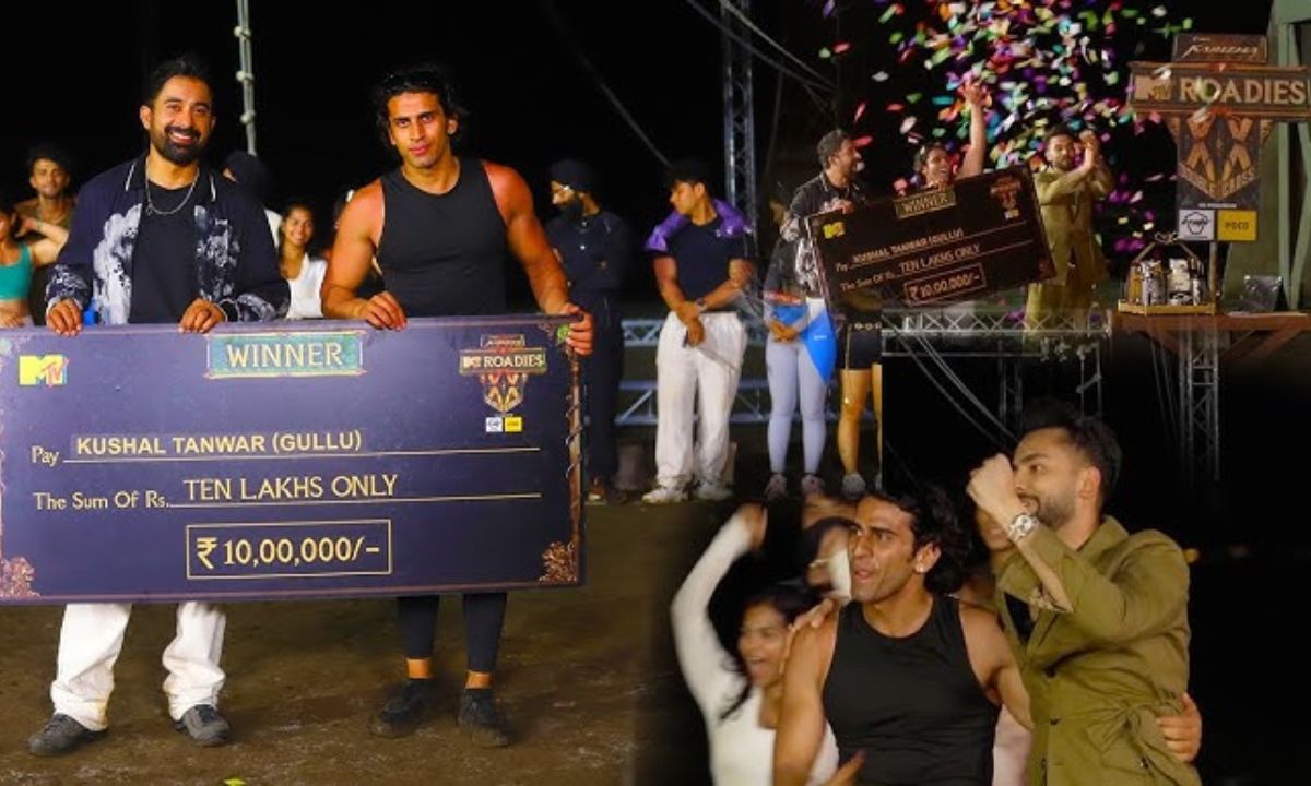 Winner of MTV Roadies Double Cross, Takes Home Champion’s Title, Trophy, and and Takes Home a Grand Prize