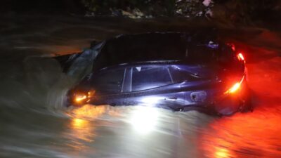 Woman Swept Away by Car in Bishnumati Rescued Alive