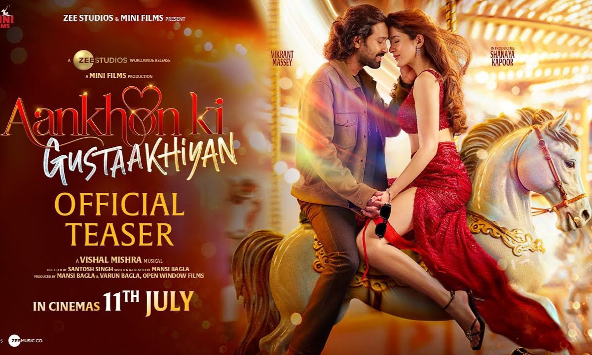 Aankhon Ki Gustaakhiyan Trailer: Shanaya Kapoor Impresses in Debut Opposite Vikrant Massey