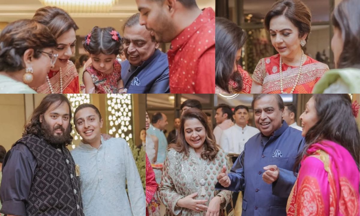 Ambani family steals spotlight at Mudit Dani’s wedding in Mumbai