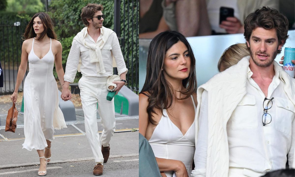 Andrew Garfield and Monica Barbaro Make Stylish Wimbledon 2025 Appearance with Matching Outfits