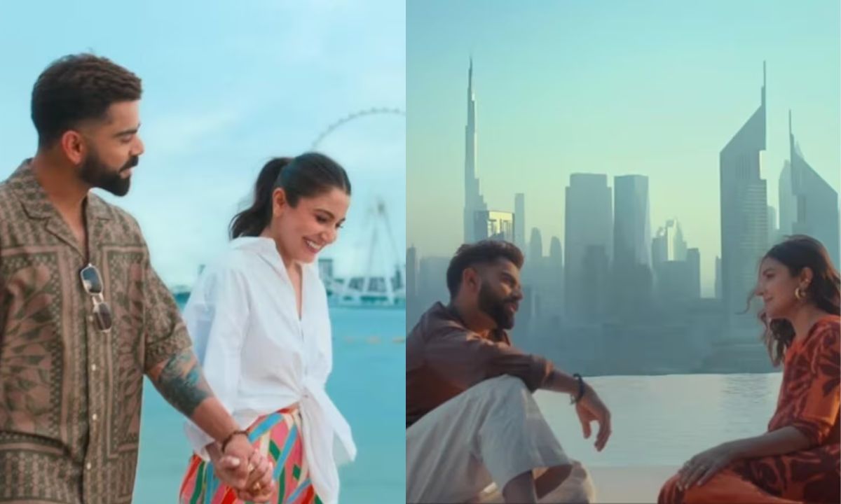 Anushka Sharma and Virat Kohli Share Romantic Moments in New Dubai Ad
