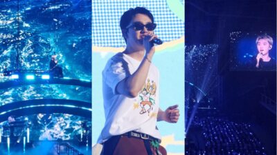 D.O. performing live on stage at his “DO It!” concert in Seoul 2025