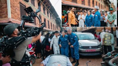 Nepali sci-fi film Eklo shoots intense one-shot zombie scene in Panauti