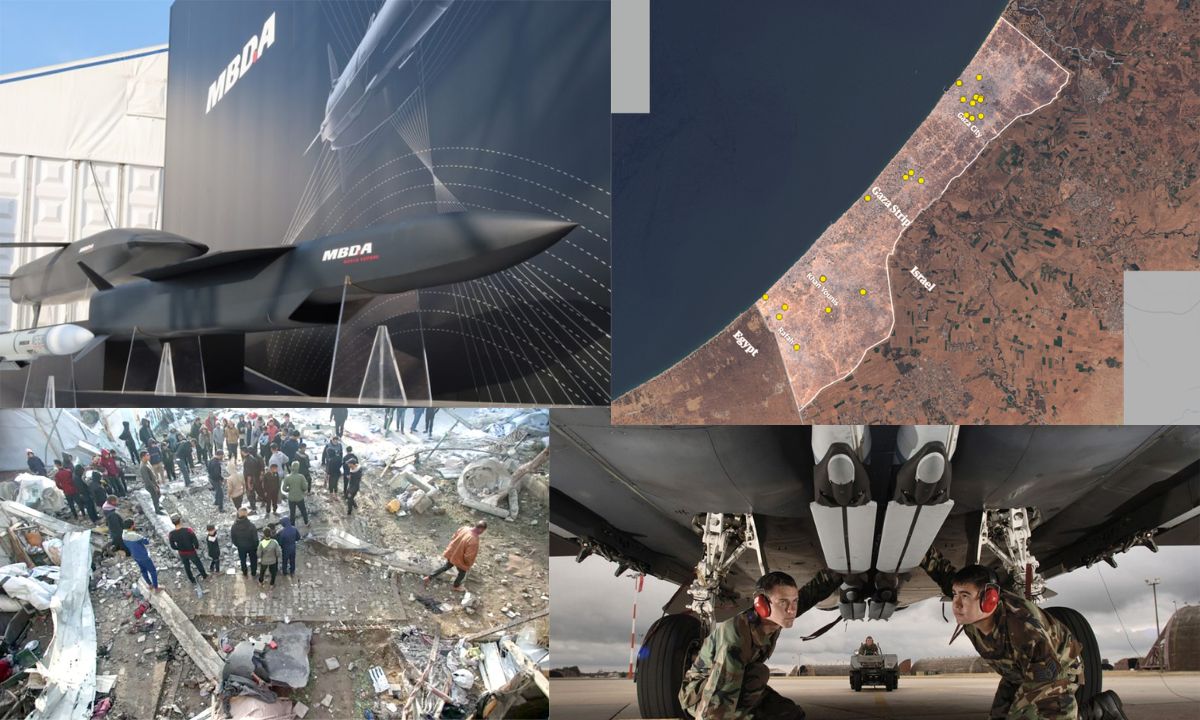 European missile parts used in Israeli attacks spark war crime concerns