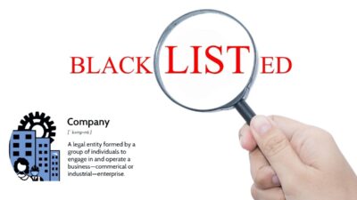 Four Construction Companies Blacklisted for Unsatisfactory Work