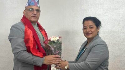 Gandaki Province CM Surendra Pandey leaves for China visit