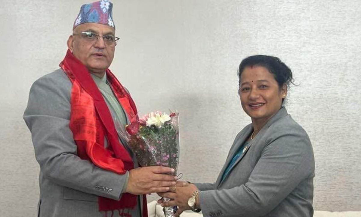 Gandaki Province CM Surendra Pandey leaves for China visit