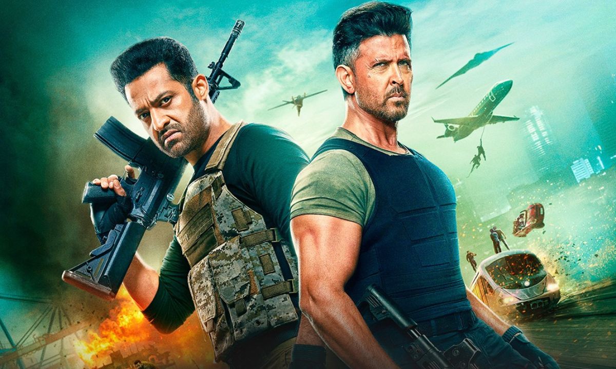 Hrithik Roshan and Jr NTR in War 2 official poster