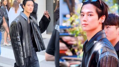 JUYEON Shines at Paris Couture Week in Bold Balenciaga Look
