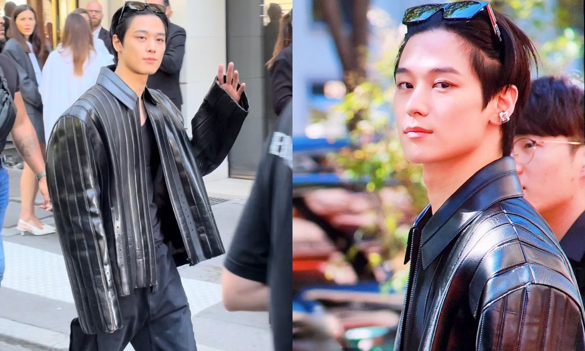 JUYEON Shines at Paris Couture Week in Bold Balenciaga Look