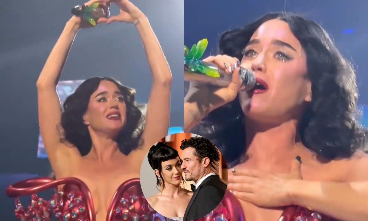 Katy Perry Breaks Down On Stage Amid Split From Orlando Bloom After 9-Year Relationship