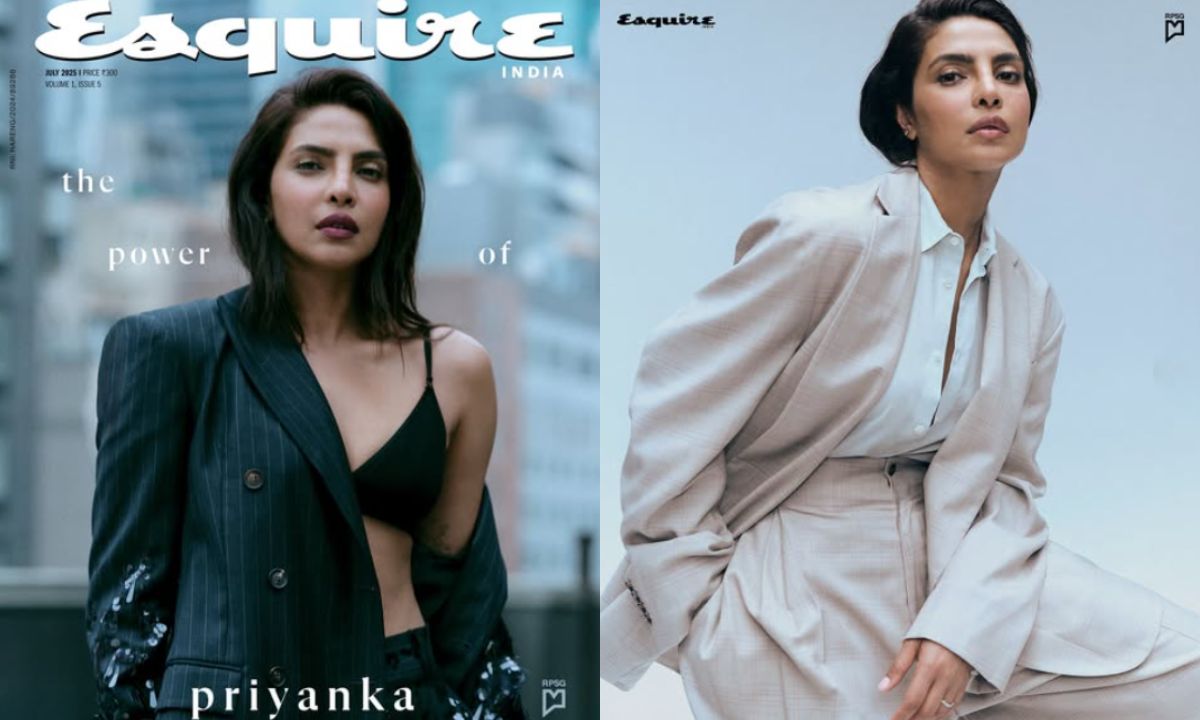 Priyanka Chopra Becomes First-Ever Woman on the Cover of Esquire India