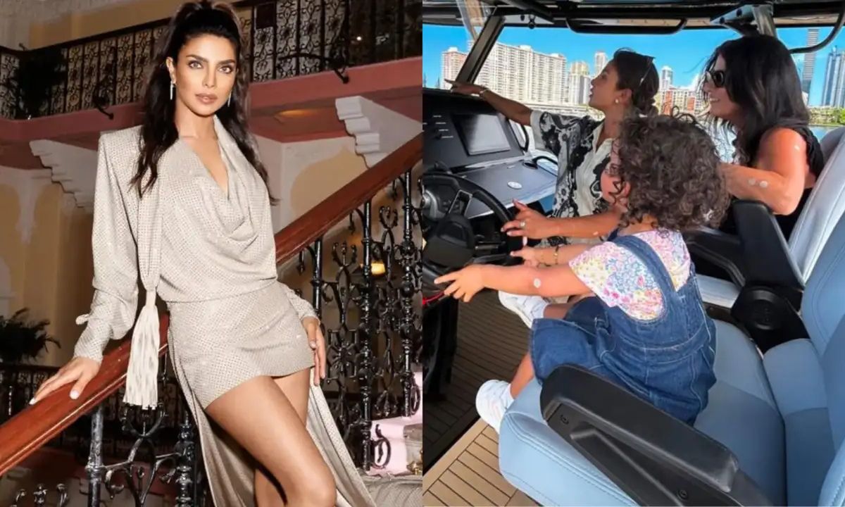 Priyanka Chopra’s daughter Malti dressed as a captain with grandma Denise Jonas
