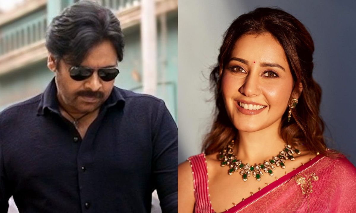 Raashii Khanna joins Ustaad Bhagat Singh alongside Pawan Kalyan