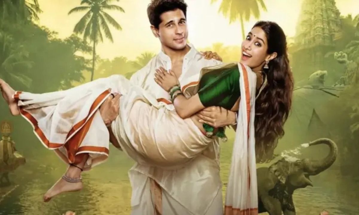 Sidharth Malhotra and Janhvi Kapoor in Param Sundari first look poster