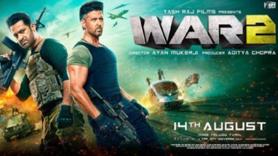 Hrithik Roshan and Jr NTR’s War 2 earns ₹80 crore even before release
